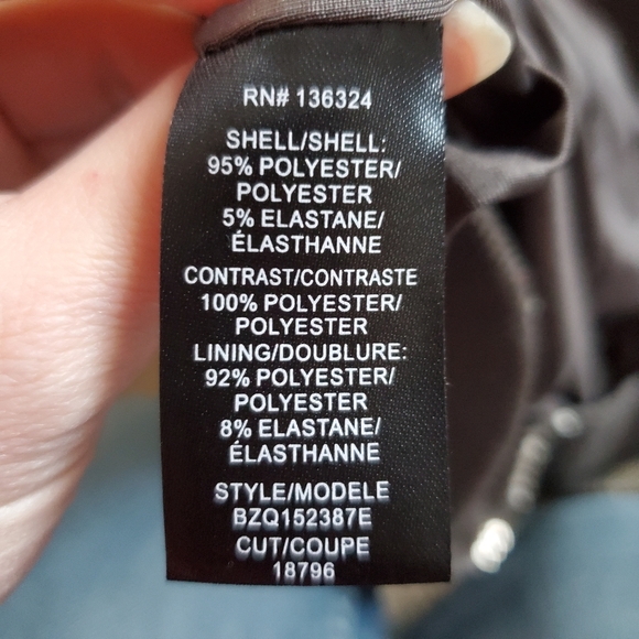 Halston Heritage Sequin Vneck Cut Out Dress - Picture 8 of 8